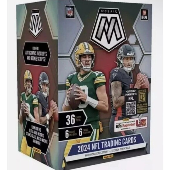 Panini Other - 2024 Panini Mosaic NFL Football Cards Factory Sealed Blaster Box New*